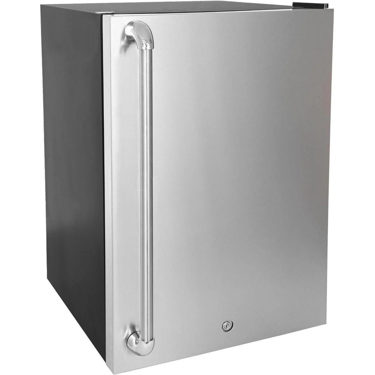 4.4 Cu. Ft. Compact Refrigerator with Stainless Steel Door E6065