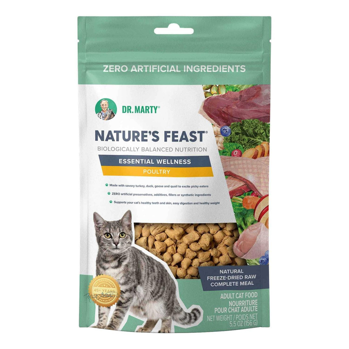 Poultry Freeze Dried Raw Cat Food D74809