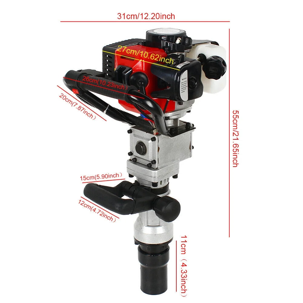 Gas Powered Handheld Post Driver 32.6cc Z716