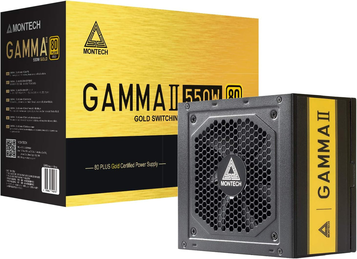 550W 80+ Bronze Power Supply, 120mm Silent Fan, Pack of 2 J571140