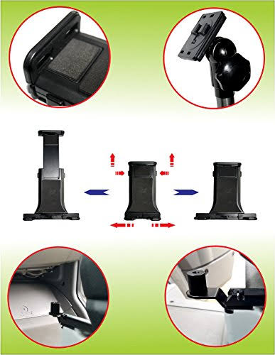 In-car Universal Tablet/Smartphone Mount J857
