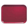 Cherry Red Rectangle Tray U8579