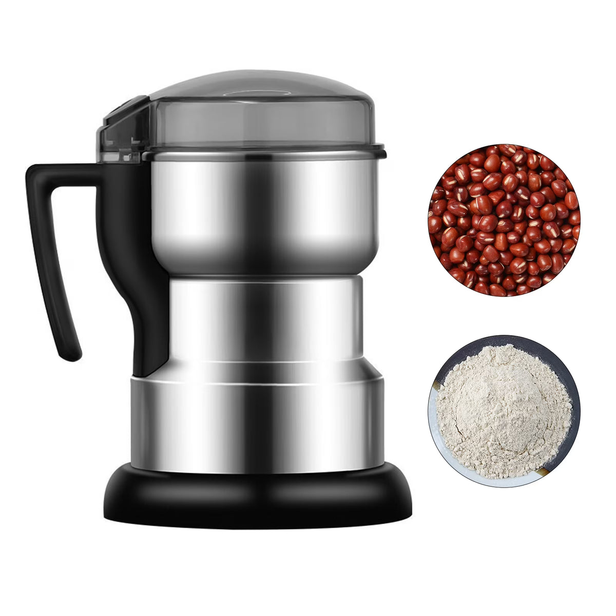 Stainless Steel Electric Coffee Grinder 200W A5409