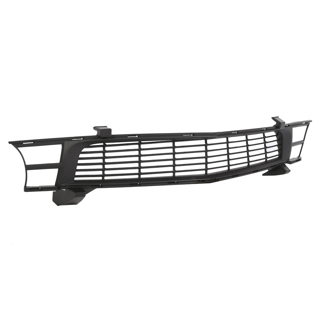 Front Heritage Bumper Upper Grille Grill Mesh for 2010-2015 Chevrolet Camaro SS LT ZL1 Dark Argent B465