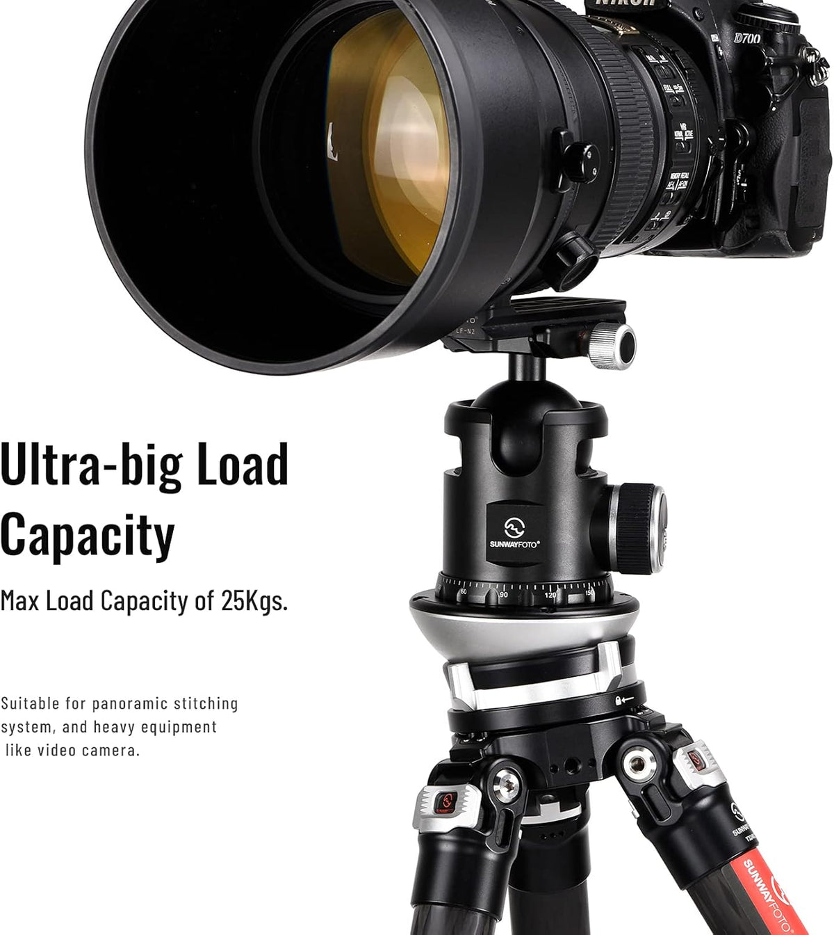 Leveling Base Tripod Head Y3646