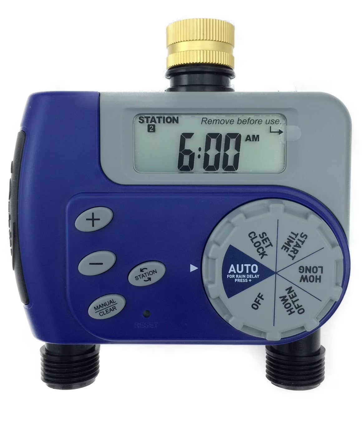 Digital Two Outlet Hose Faucet Timer E61465