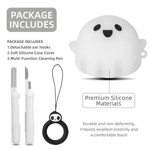 Glow in The Dark Soft Silicone Case Cover for AirPods 4 Y25677