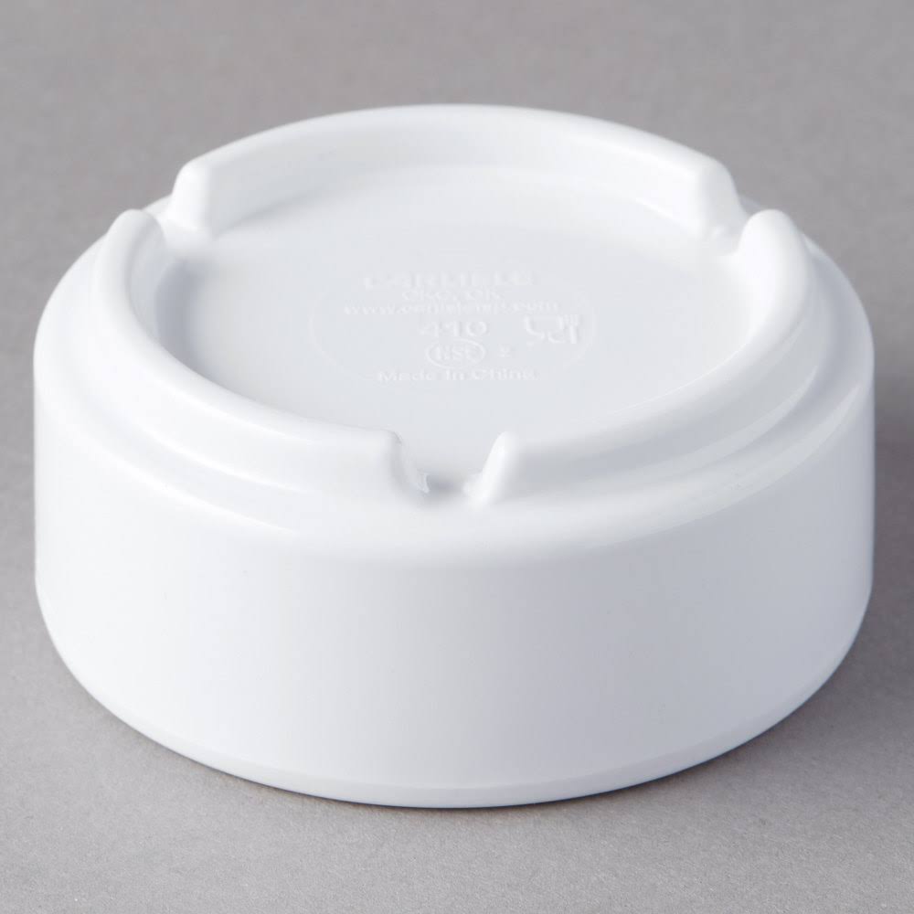 White Melamine 2 oz Straight Sided Ramekin M805593