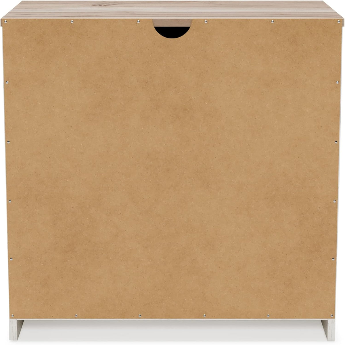 White 3 Drawer Wood Chest L9893