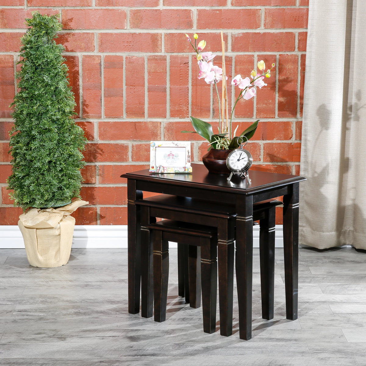 Espresso 3-Piece Nesting Table Set O361708