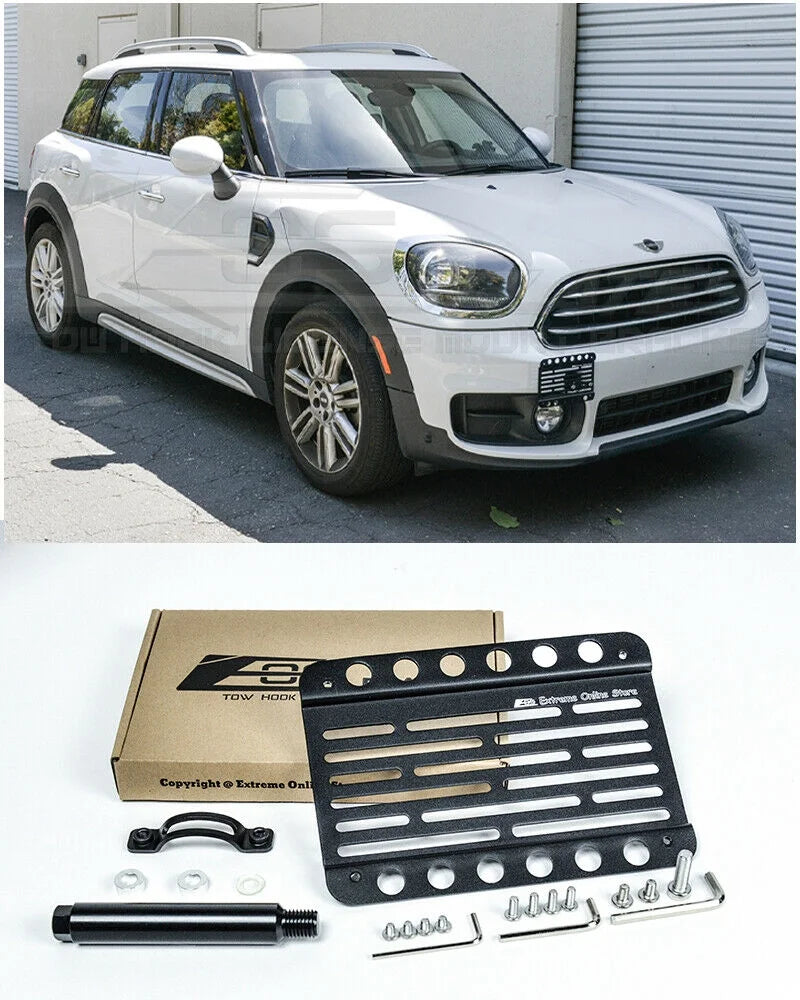 Tow Hook License Plate Relocator Mount Bracket M38976