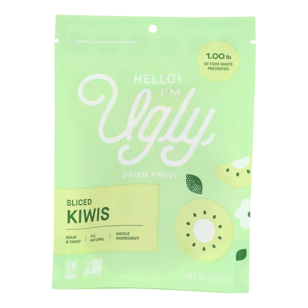 Dried Fruit Kiwi Sliced 2 OZ G8616
