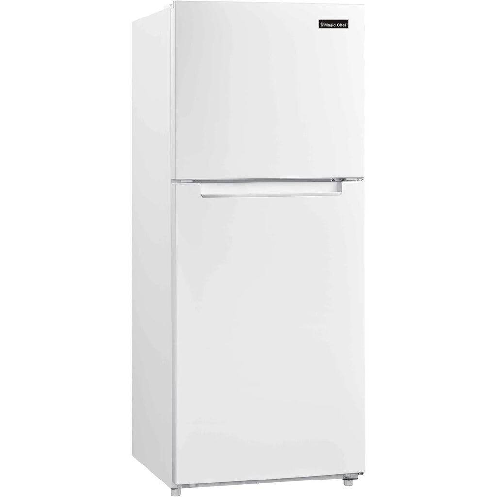 10.1-Cu. Ft. Black Refrigerator with Top-Mount Freezer U737