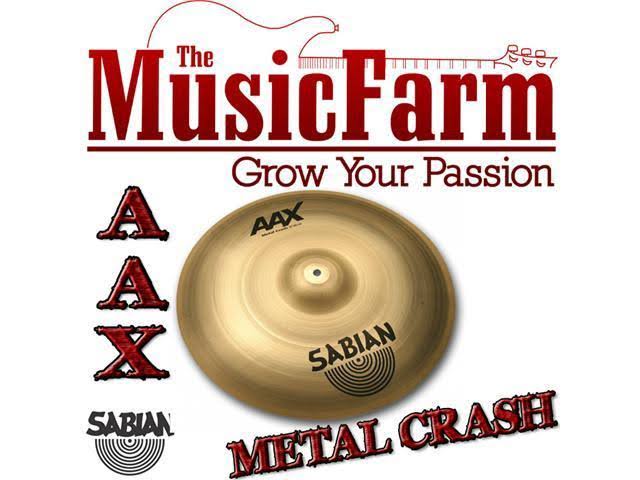 18x22 AAX Metal Crash Cymbal M857