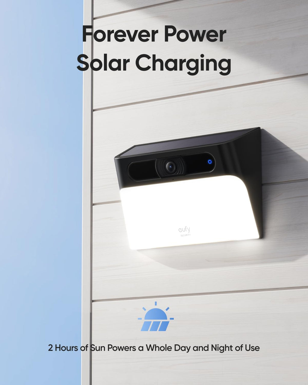Solar Security Camera, 2K, Wireless Outdoor Camera, IP65 Waterproof A507