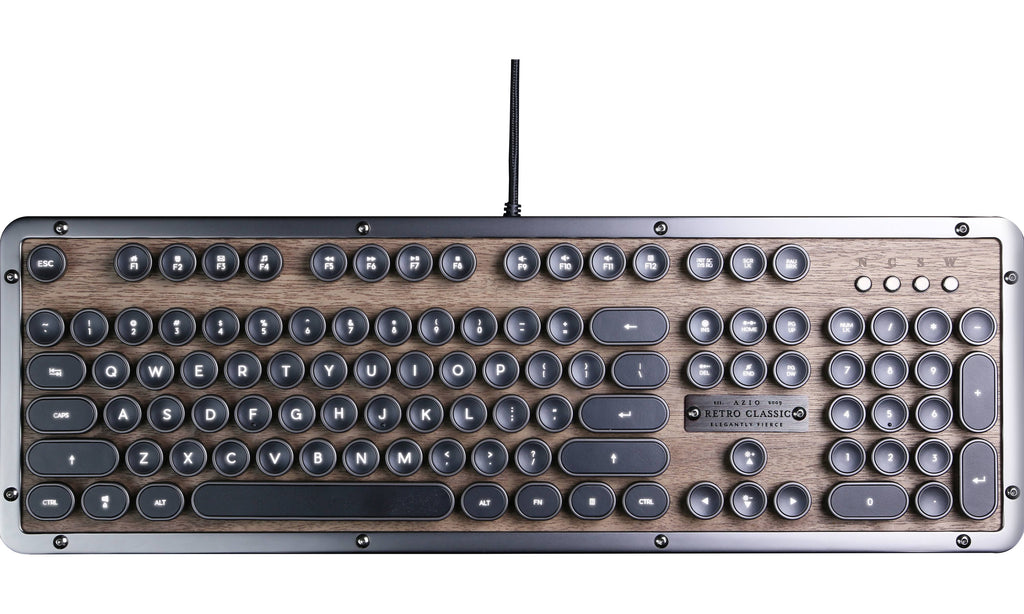 Retro Classic USB Backlit Mechanical Keyboard S3359