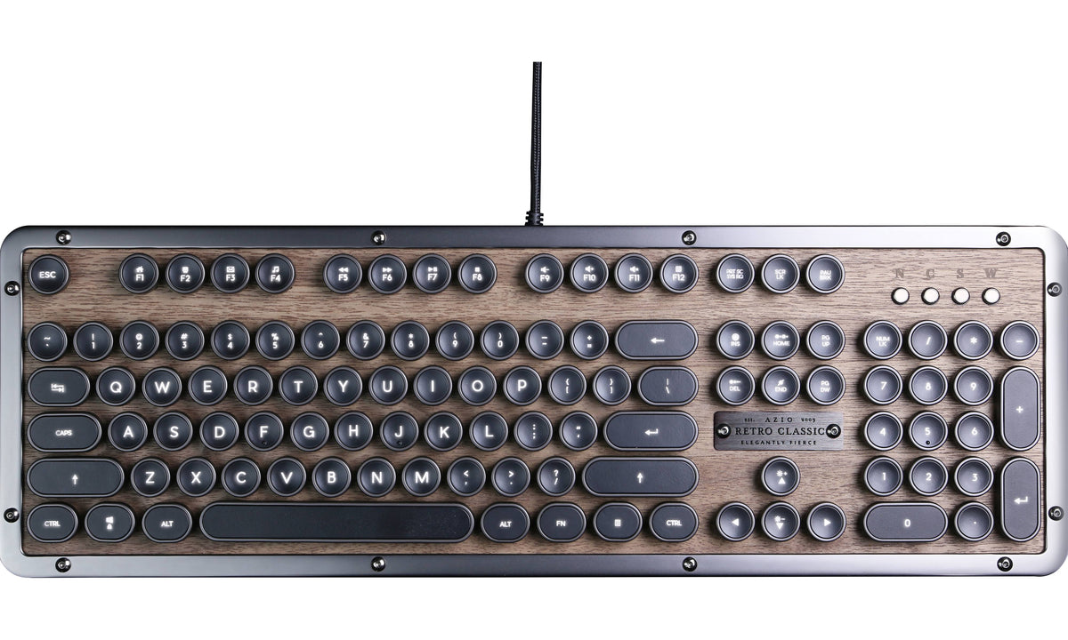 Retro Classic USB Backlit Mechanical Keyboard S3359