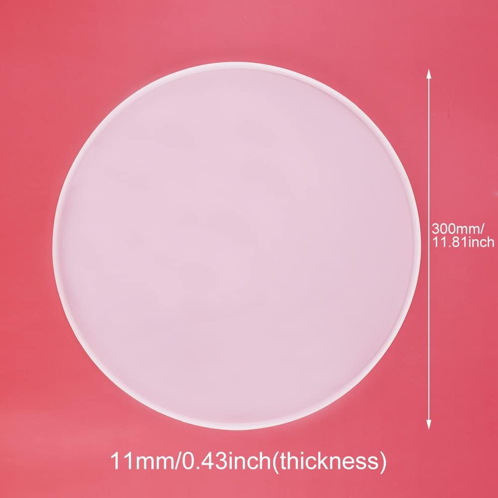 Round 11.8 Inch Silicone Tray Molds W349