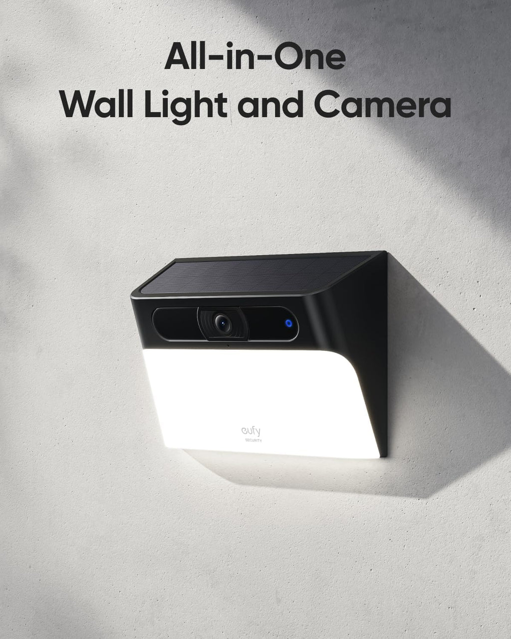 Solar Security Camera, 2K, Wireless Outdoor Camera, IP65 Waterproof A507