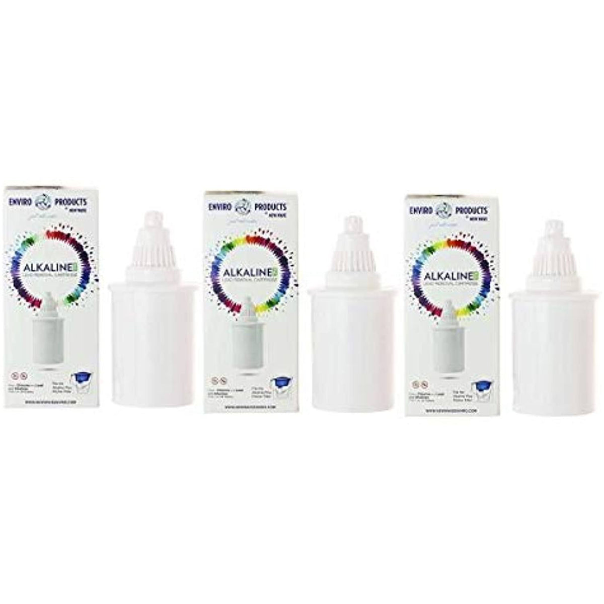 Alkaline Water Filter Replacement Cartridges 3 Pack D64327