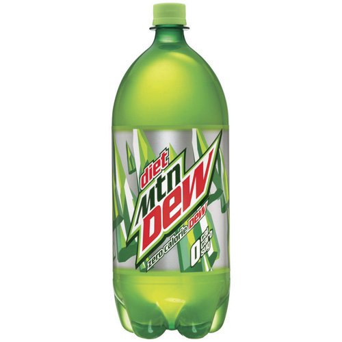 2 Liter Diet Mountain Dew Bottle (Pack of 4) C732229