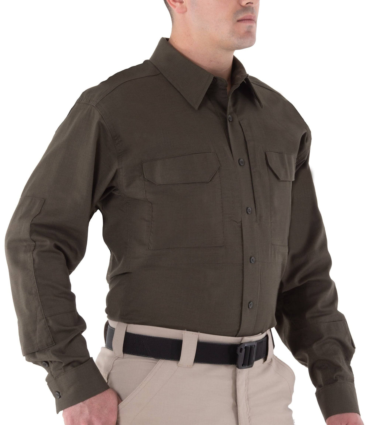 Black Long Sleeve Tactical Shirt N928567