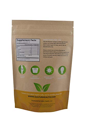 99.9% Pure MSM Supplement (1/2 Pound) Z7937