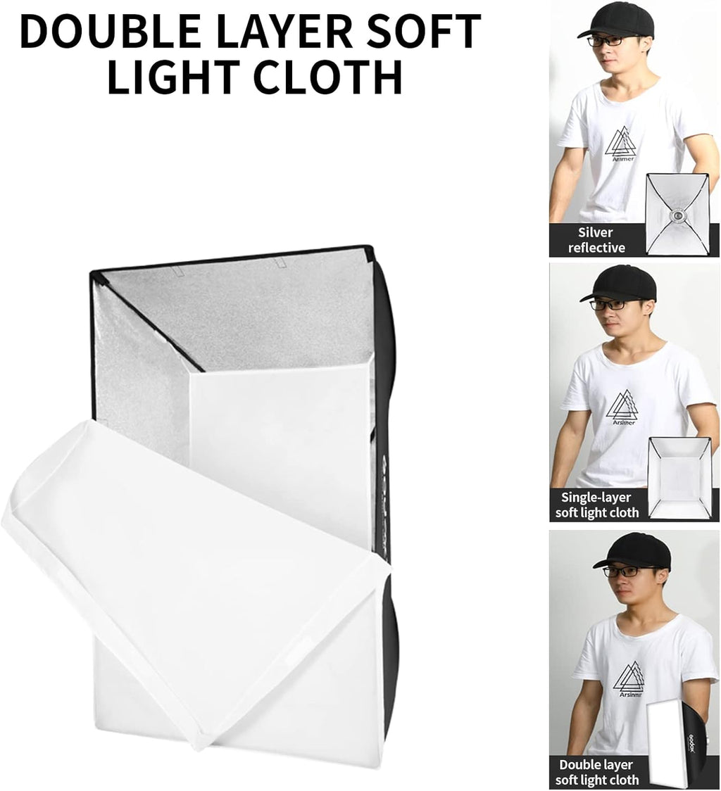 60x90cm Portable Strip Rectangle Softbox Reflector with Bowens Mount and Carry Bag R531485