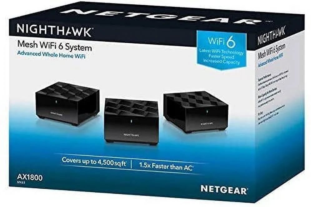 3-Pack Mesh WiFi 6 System L6923