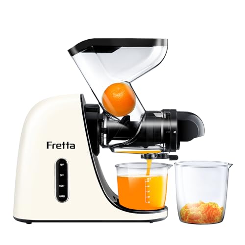 White Slow Masticating Cold Press Juicer L254