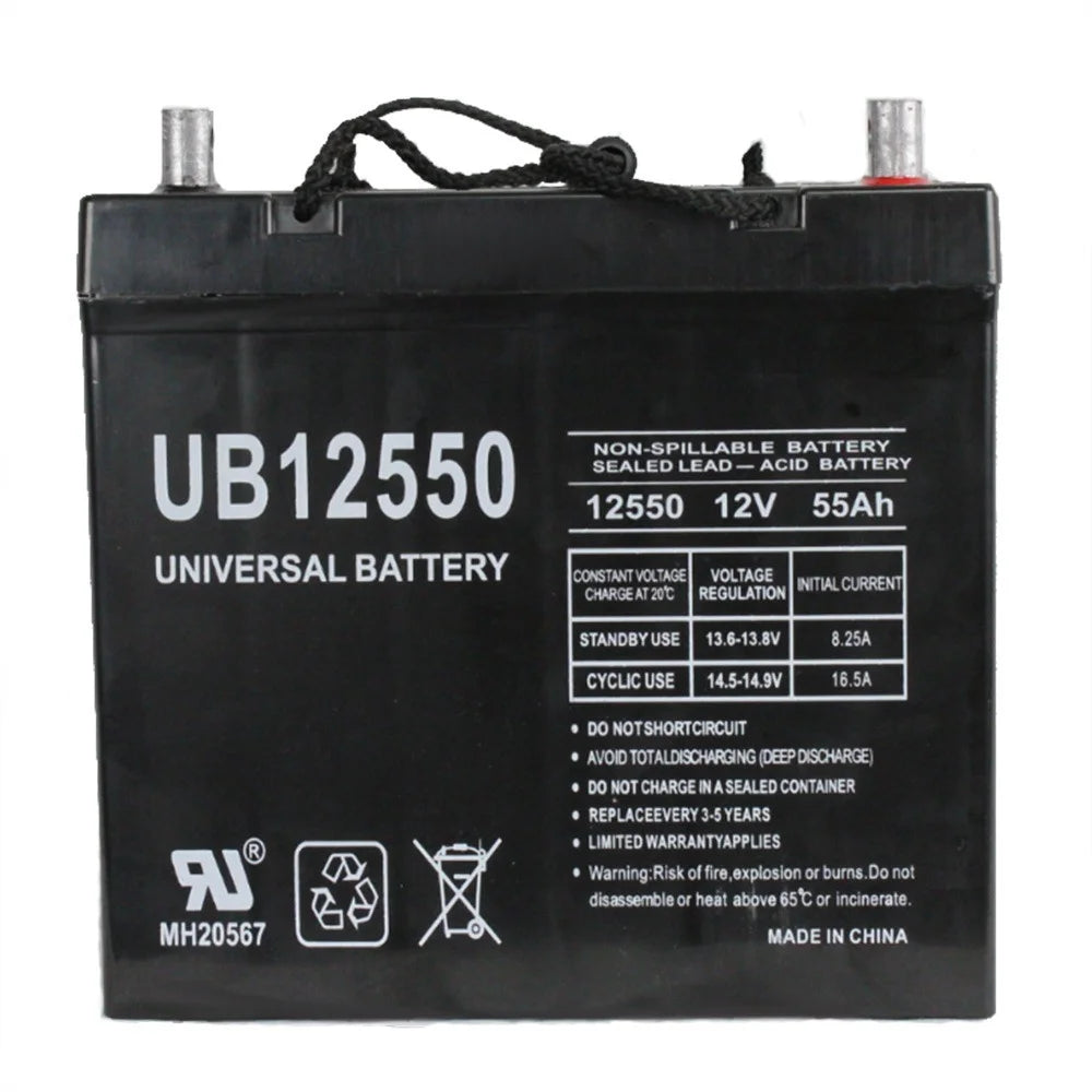 12V 55Ah SLA AGM Battery X9016