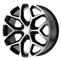 Gloss Black Machined Wheel Rim Z47278