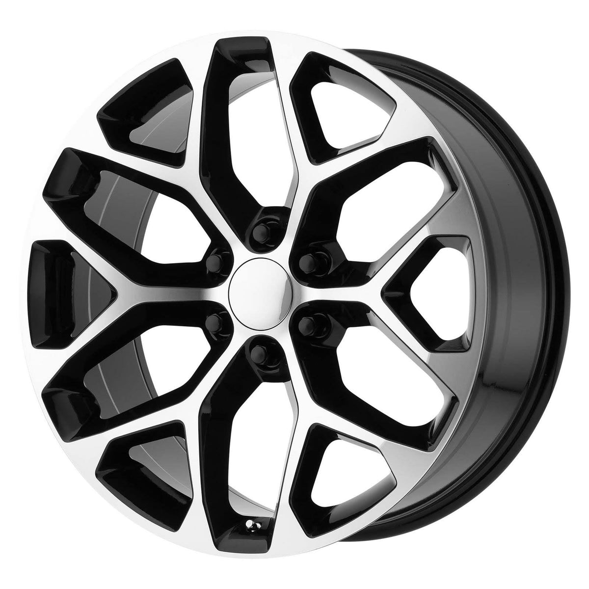 Gloss Black Machined Wheel Rim Z47278