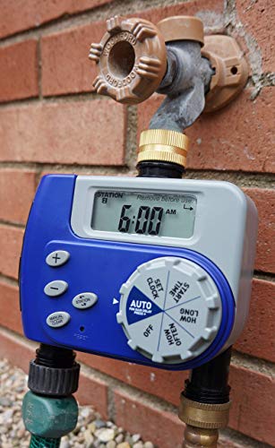 Digital Two Outlet Hose Faucet Timer E61465