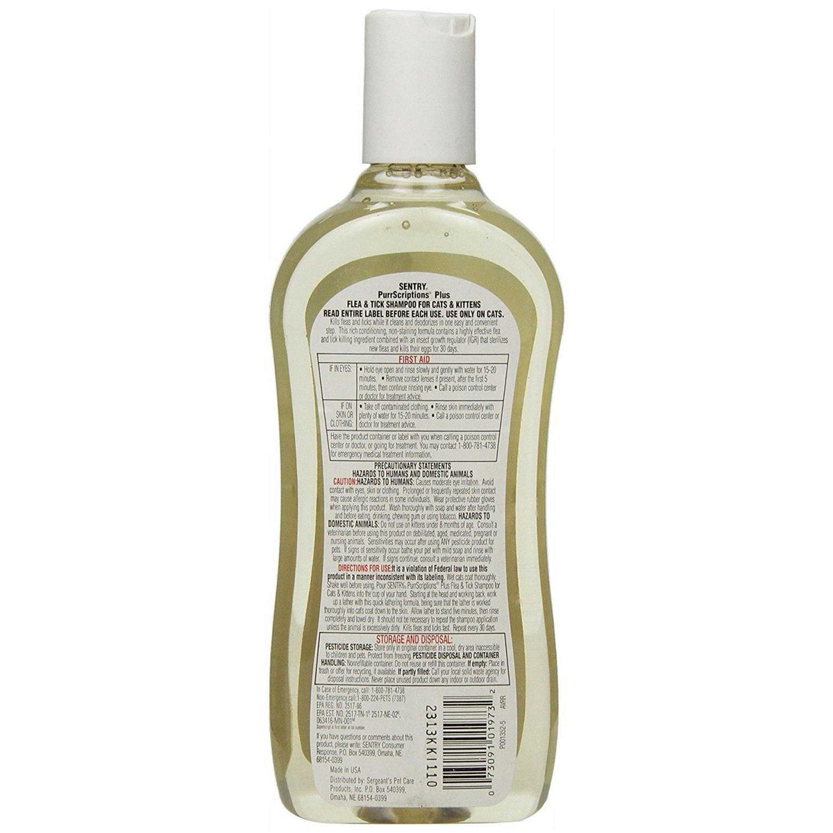 Flea & Tick Shampoo for Cats S241