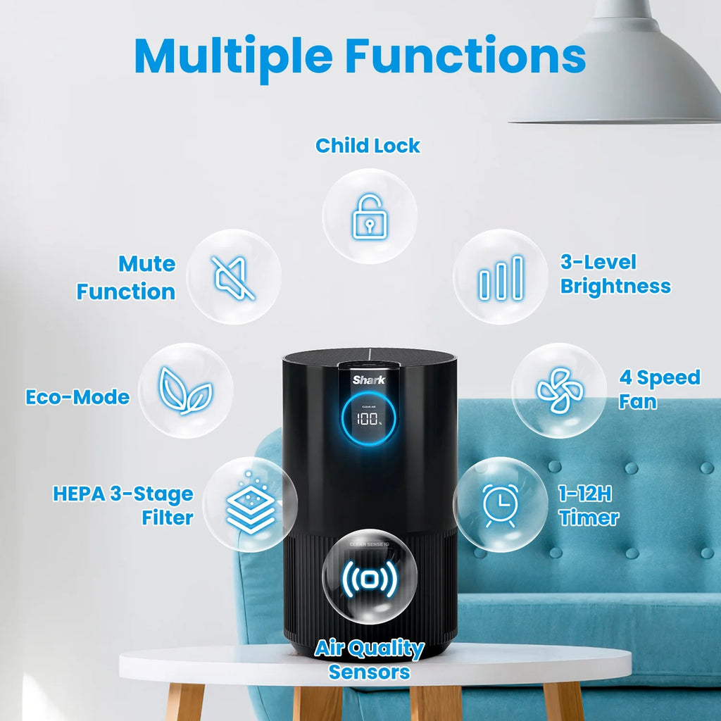 Refurbished Air Purifier with HEPA Filter Q965968