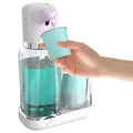 25oz Electric Mouthwash Dispenser with Cup Holder C4236