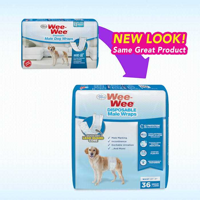 Disposable Male Dog Wraps K57266