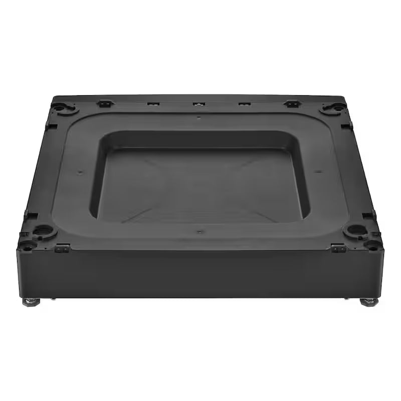 Black Steel Laundry Pedestal O626