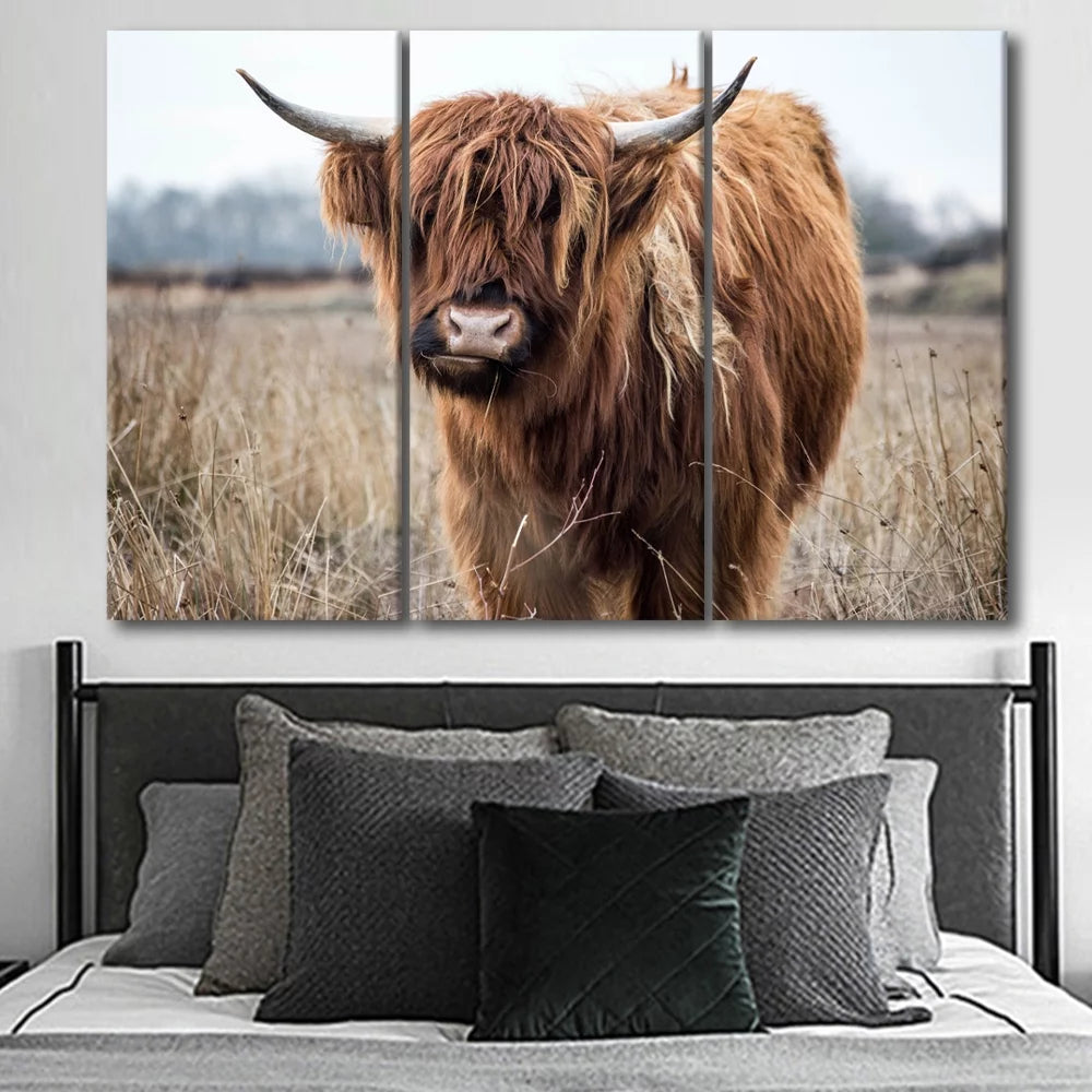 3PCS Framed Canvas Wall Art Set O485