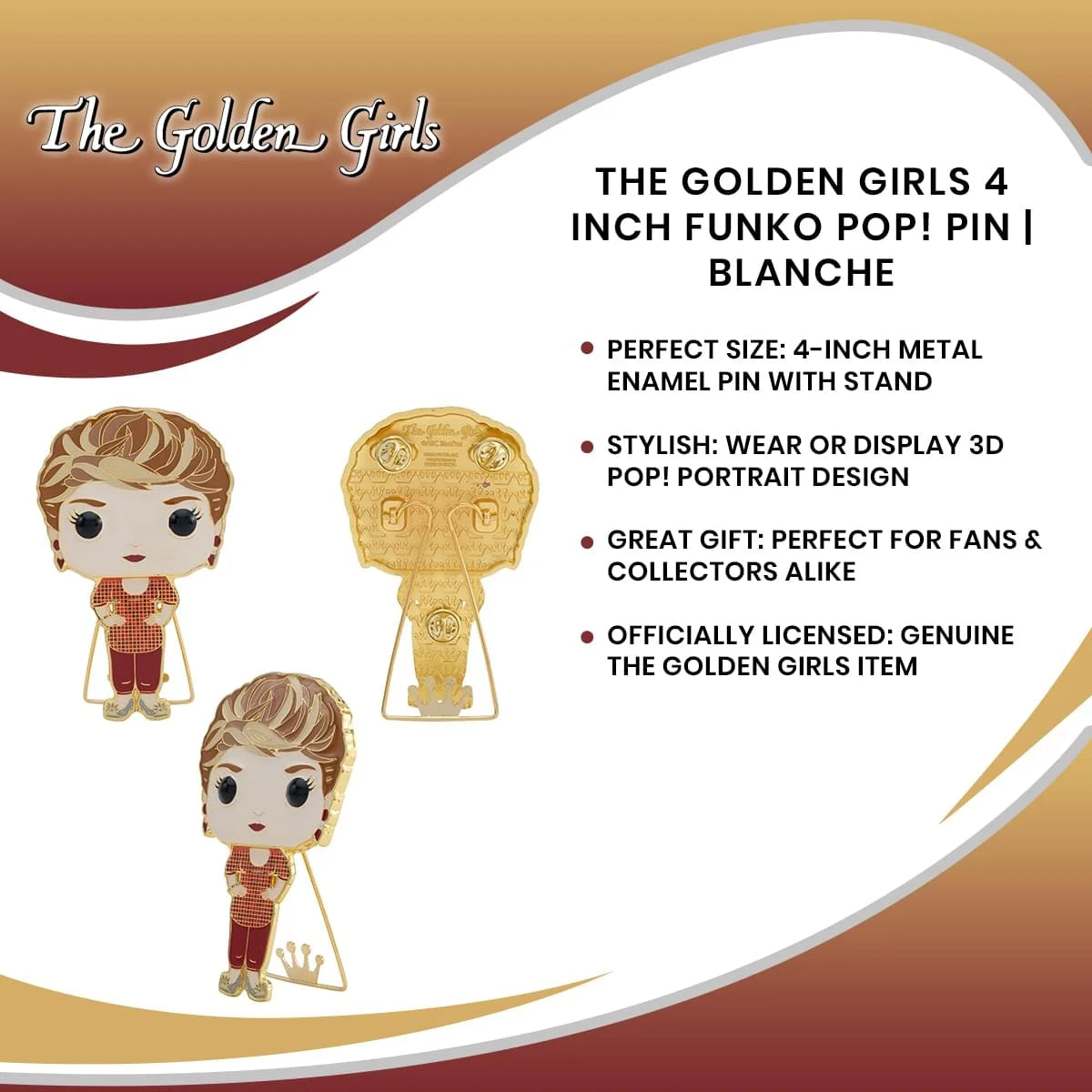 Blanche Funko POP! Pin B4724