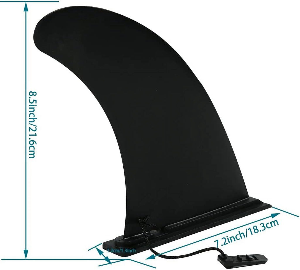 Single Fin Detachable Center Fin for Longboard Surfboard Paddleboard C681