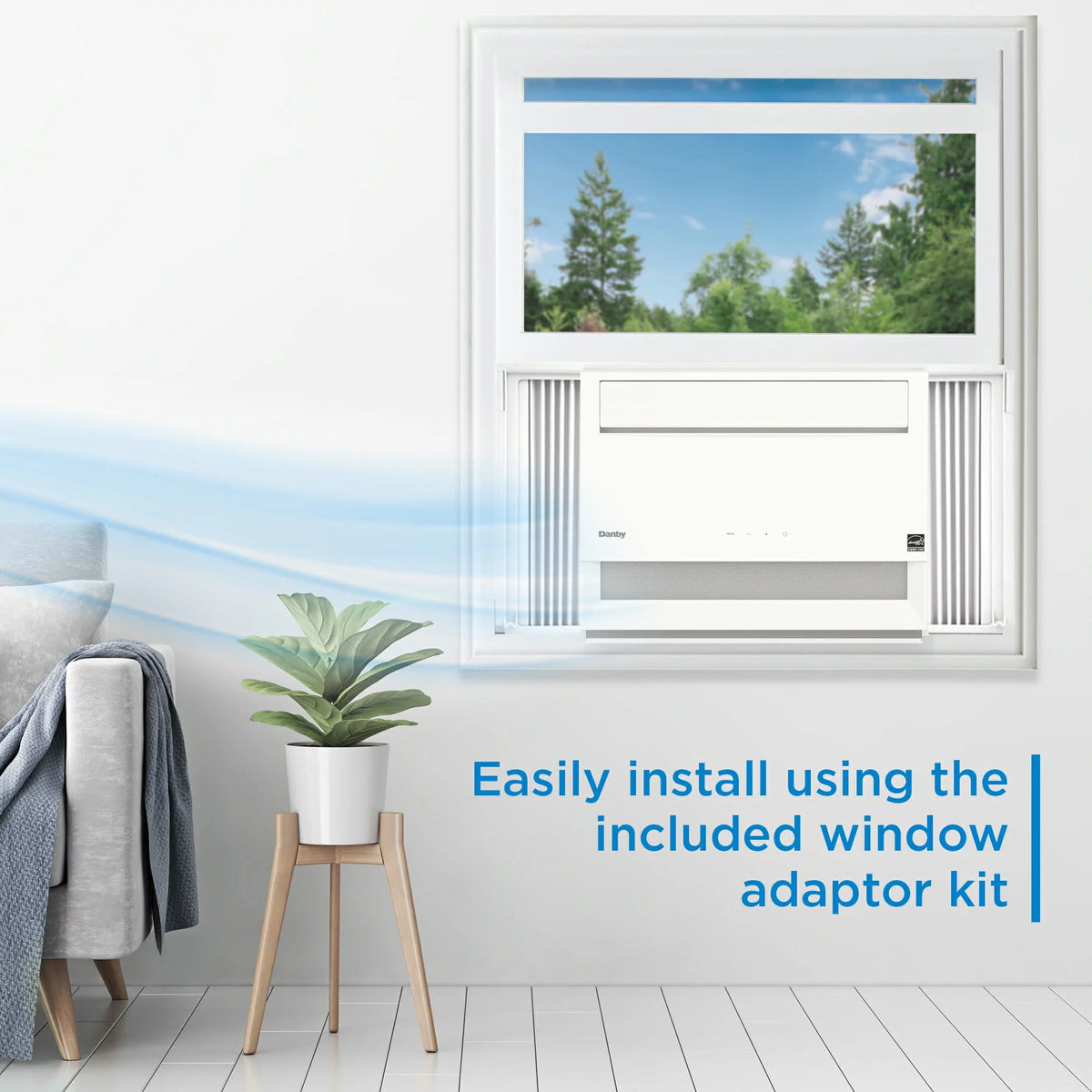 12,000 BTU White Window AC L388