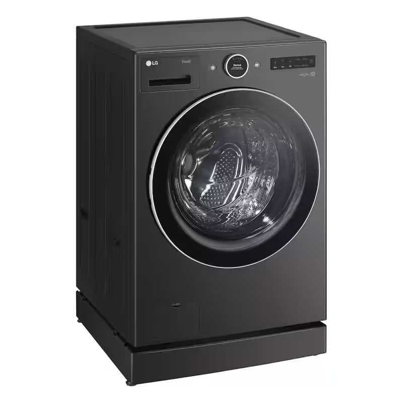 Black Steel Laundry Pedestal O626