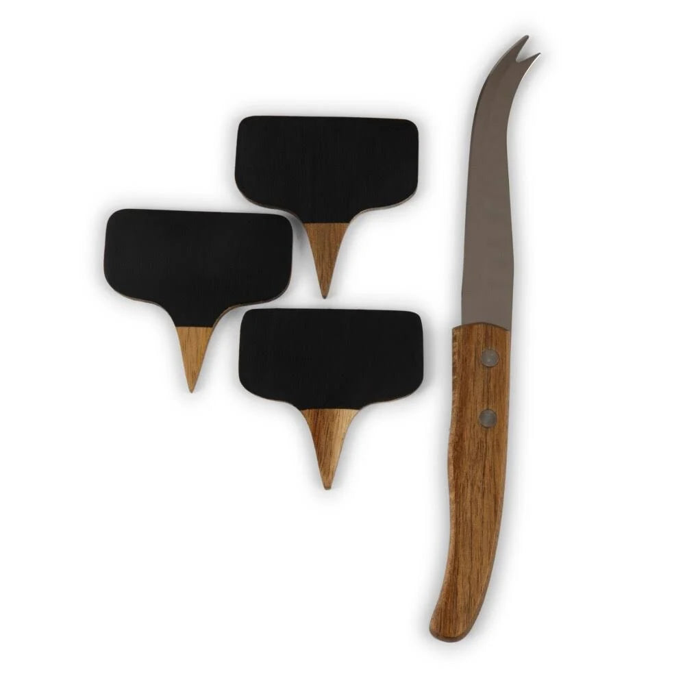 Acacia Cheese Board and Tools Set W1889