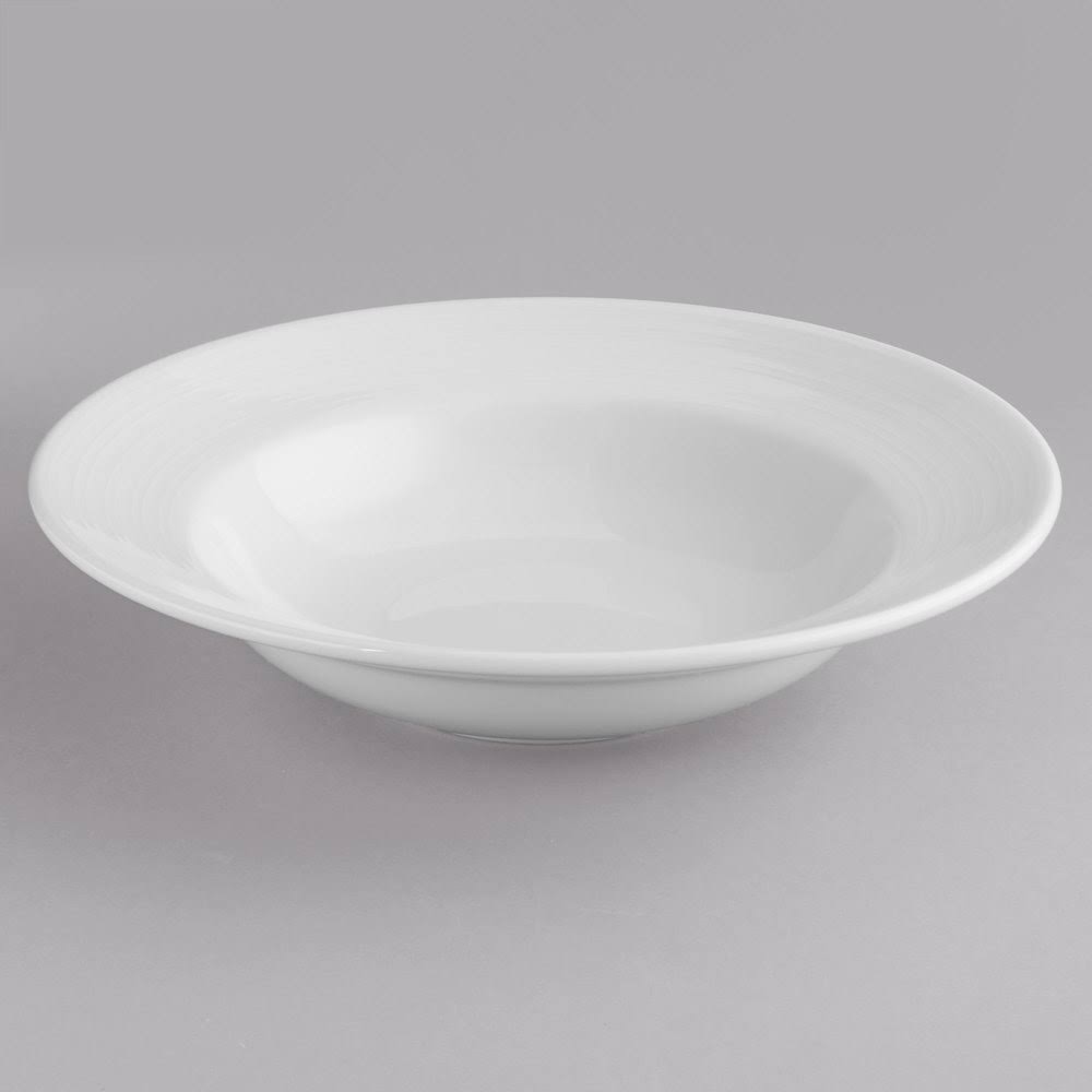 43 oz. Porcelain White Pasta Bowl Y4991