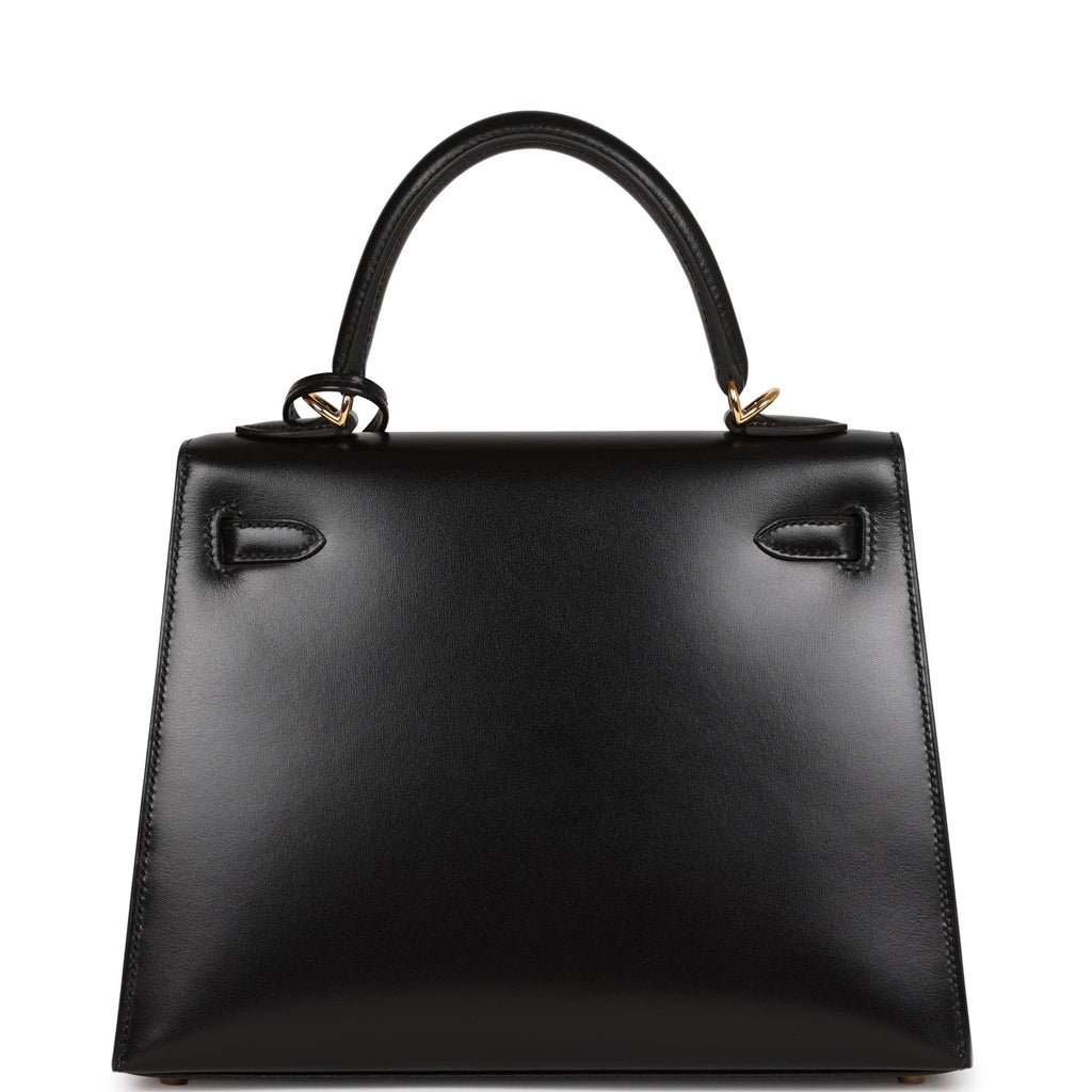 Black Leather Bag B966