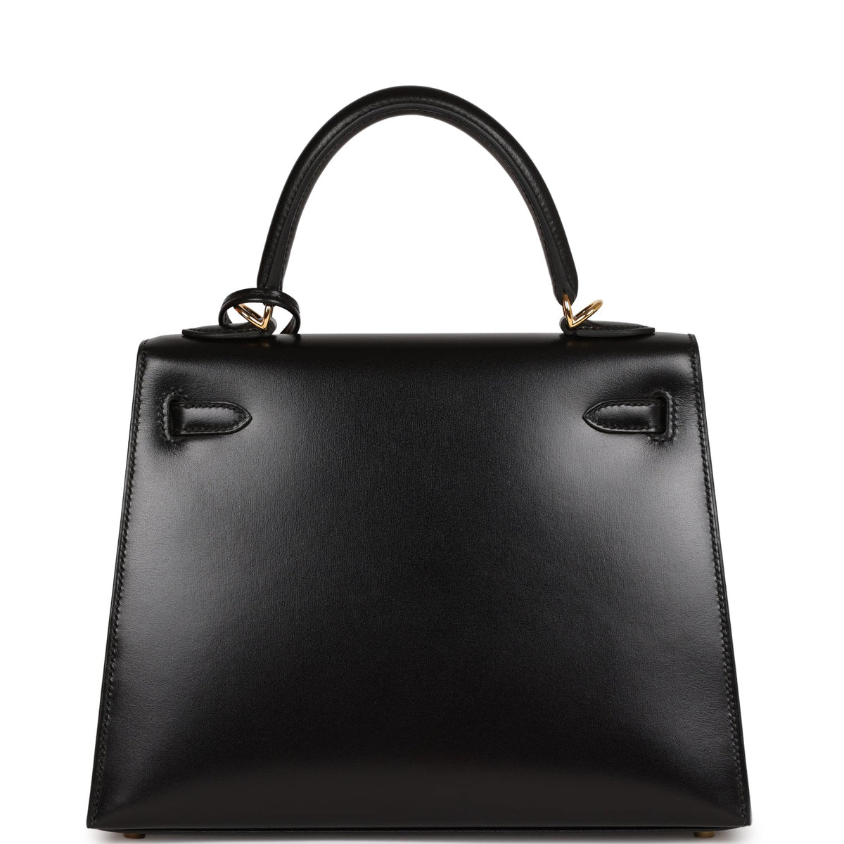 Black Leather Bag B966