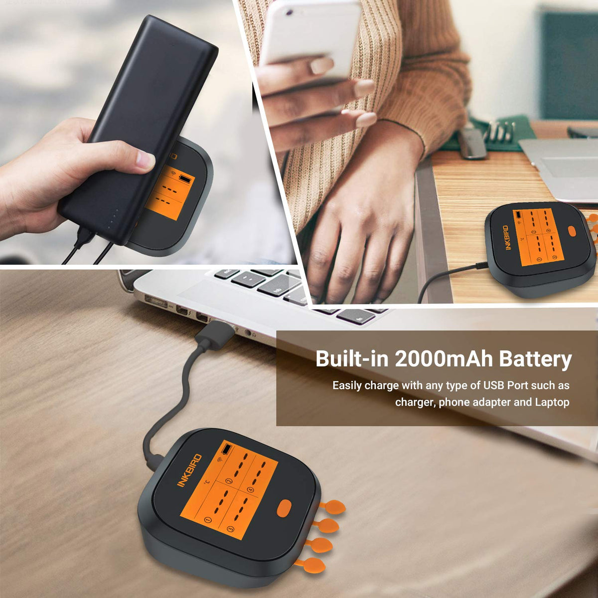 Wireless Bluetooth Grill Thermometer J671015