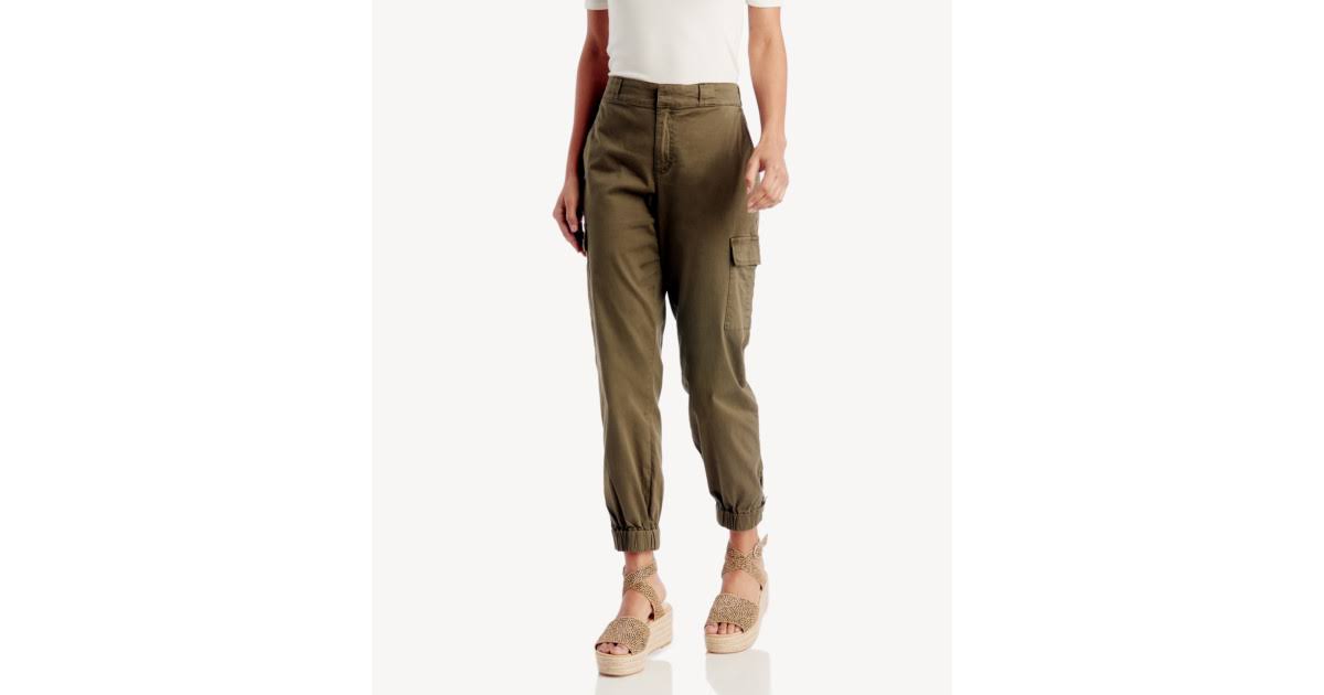 Green Women's Cargo Pants O825